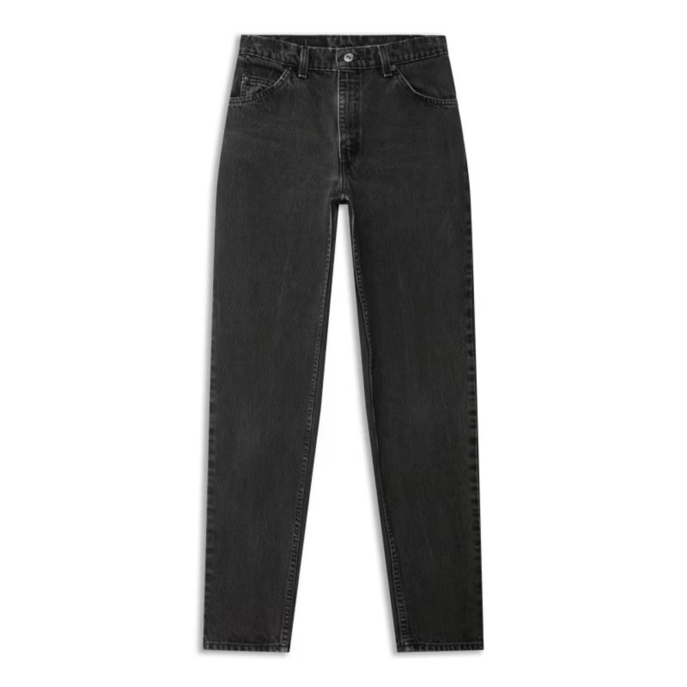 Vintage Levi's 550 Jeans Black Relaxed Fit Tapered USA Made Women's 10 L